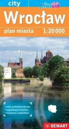 Plan miasta Wrocław 1:20 000 DEMART - praca zbiorowa