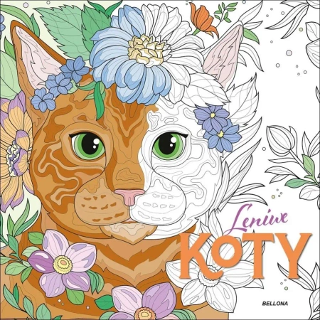 Leniwe koty. Kolorowanka - opracowanie zbiorowe