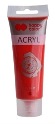 Farba akrylowa 75ml czerwona HAPPY COLOR - GDD