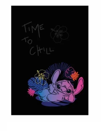 Disney Black. Zeszyt A4. Linia 60 kartek. Stitch 3 - Patio