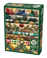 Puzzle 1000 Pościel od babci 112219 - Cobble Hill
