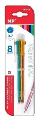 Długopis wielokolorowy 0,7mm 8w1 - MP Main Paper