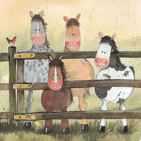 Karnet AC28 Konie i kuce - Alex Clark