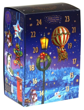 Puzzle 24x42-61 kalendarz adwentowy Świąteczne... - Gibsons