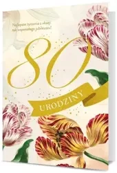 Karnet Urodziny 80 K. B6-1908 - Pan Dragon