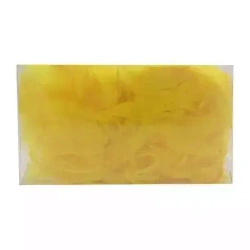 Ozdoba dekoracyjna. Piórka, żółte - Pentacolor