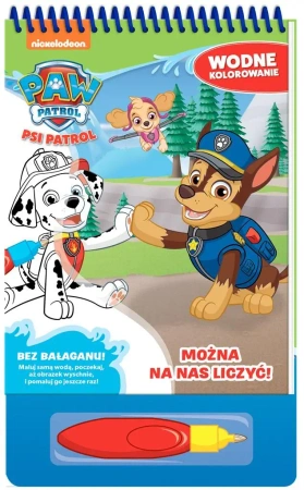 Psi Patrol. Wodne kolorowanie cz. 12 - praca zbiorowa