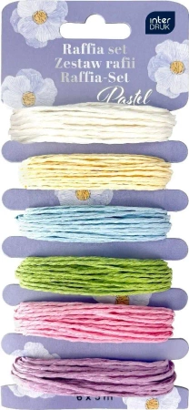 Zestaw rafii 6x5m Pastel - INTERDRUK