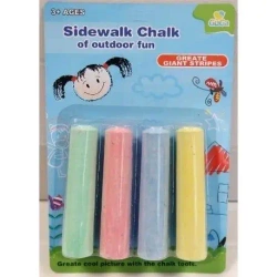 Kreda kolorowa 4szt - Pegaz Toys