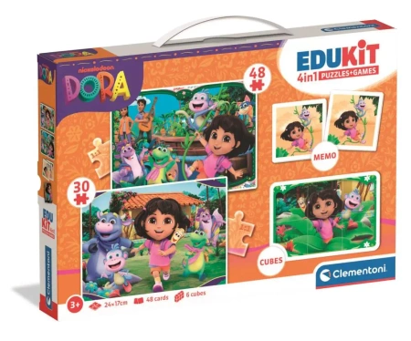 Edukit 4w1 Dora - Clementoni