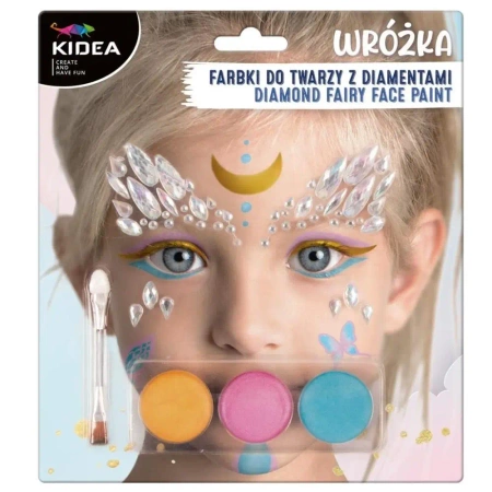 Farbki do twarzy Wróżka z diamentami KIDEA - DERFORM