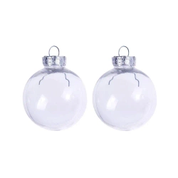 Bombki przezroczyste zrób to sam 2szt - Arpex