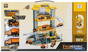 Parking. Auta budowlane - Mega Creative