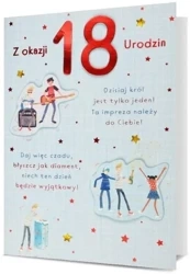 Karnet B6 Osiemnastka - Pan Dragon