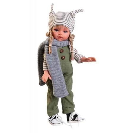Lalka Emily w ogrodniczkach 33cm - Antonio Juan