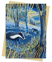Karnet B6 Foraging by Moonlight Annie Soudain - Flame Tree
