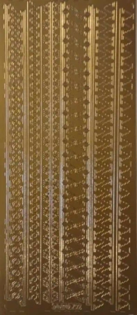 Stiker ażurowy 10x23cm bordiurka złoty - Galeria Hobby