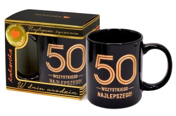 Kubek Premium Urodziny 50 - Kukartka