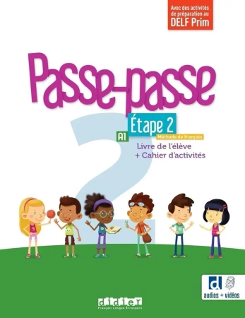 Passe-Passe 2 etape 2 podręcznik + ćw. + app A1.1 - praca zbiorowa
