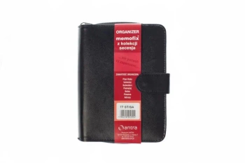 Organizer Memofix 2026 B6 ST/SA czarny - Antra