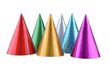 Czapeczka holograficzna 16cm MIX - Arpex