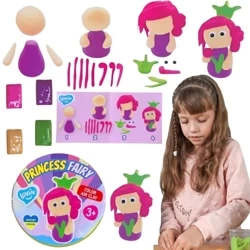 Zestaw lekkiej ciastol. piankolina Princess Fairy - Lovin