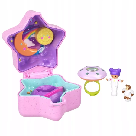 Polly Pocket Zestaw kompaktowy z pierścionkiem Zabawka 4+ JCB25