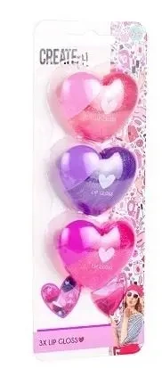 Balsam do ust Love&heart serca 3szt CREATE IT! - Canenco