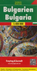 Bułgaria mapa 1:400 000 - Opracowanie zbiorowe