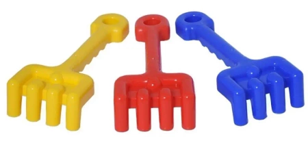Grabki do piasku 22cm mix - Plasto
