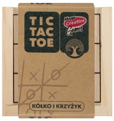 Gra Kolko/krzyzyk Drew Kostka 8x8x3 Mc Wood 200 - MEGA CREATIVE