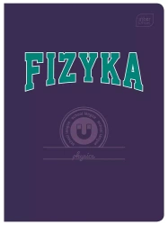 Zeszyt A5 60k kratka fizyka HYBRID FSC Mix Credit p10  cena za 1szt