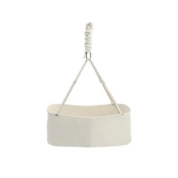 Bujane łóżeczko dla dzieci - beżowe