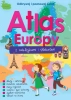 Atlas Europy z naklejkami i plakatem - Opracowanie zbiorowe