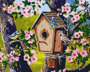 Malowanie po numerach - Parapetówka 40x50cm - Ideyka