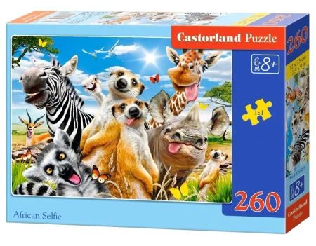 Puzzle 260 African Selfie CASTOR - Castorland
