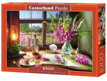 Puzzle 1000 Still Life with Violet CASTOR - Castorland