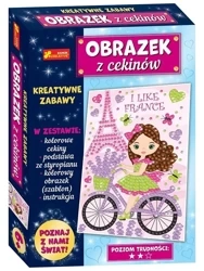 Obrazek z cekinów. Podróże małe i duże. Francja - Ranok-Creative