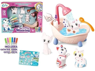 Zestaw do wielokrotnego kolorowania kotów - ADAR