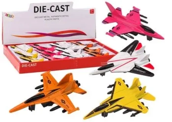 Odrzutowiec myśliwiec z napędem frykcyjnym MIX - Leantoys
