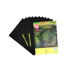 Wydrapywanka tęczowa A4 multicolor WZ-02 - Penword