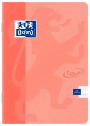 Paczka Zeszyt A5 60k kratka Oxford touch pastel koralowy pakiet 5 sztuk - Oxford art pap
