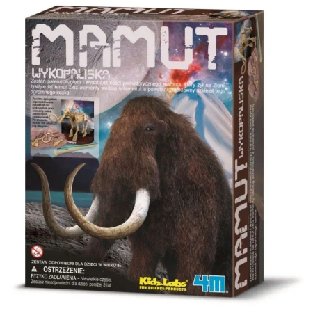 Zestaw naukowy. Wykopaliska Mamut. - 4M