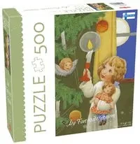 Puzzle 500 Christmas Card - Tactic