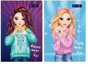 Teczka z gumką A4 Emi&Sofi - ASTRA papiernicze