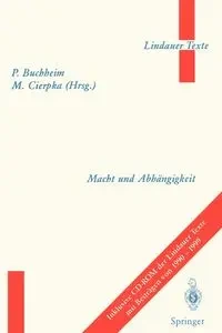 Macht und Abhängigkeit - Buchheim P.