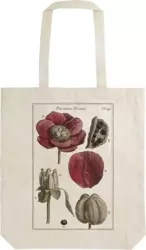 Torba bawełniana STBAG46 Piwonia Szoperka na ramię - Skona Ting