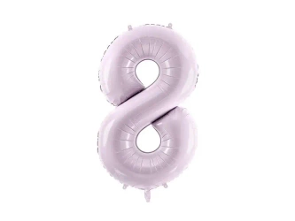 Balon foliowy 8 fioletowy 72cm - PartyDeco