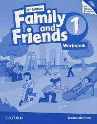 Family and Friends 1. 2nd edition. Workbook + Online Practice - Naomi Simmons