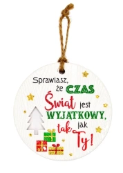 Zawieszka ceramiczna Boże Narodzenie - Kukartka